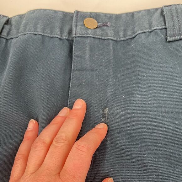 Mens Carhartt blue work pants size38 x 28 short - Picture 5 of 5